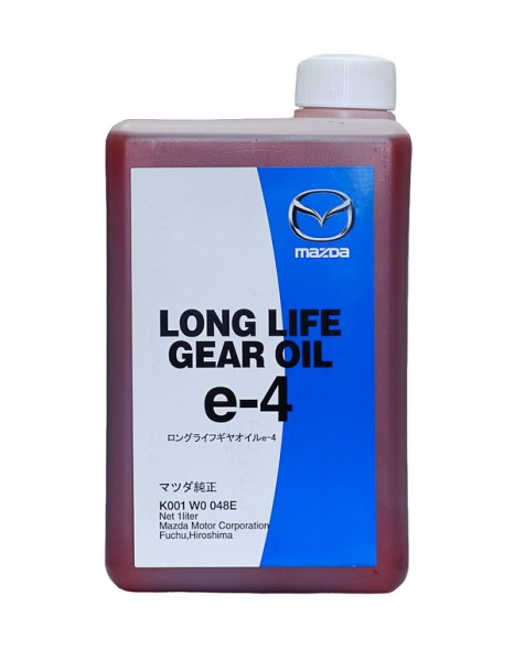 Основное фото MAZDA Long Life Gear Oil (жидкость для системы 4WD) K001-W0-048E (1L)